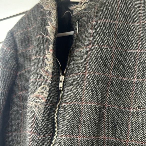 Harve Benard‎ by Benard Hultzman  vintage wool zip-up blazer women’s size 16 - Picture 4 of 7